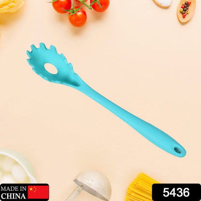 5436 Pasta Fork Cutlery Food Grade Kitchen Non Slip Heat Resistant Spaghetti Spoon Best Kitchen Appliances (29cm)