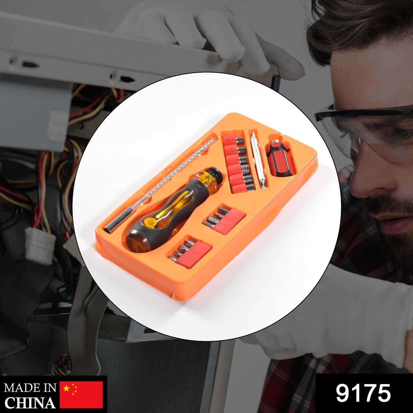 9175 18-Piece Electronics Repair Screwdriver Set DeoDap