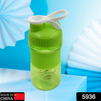 5936 Shaker Bottle for Protein Mixes Pre Workout Shaker Bottles with A Small Stainless Blender Ball and Grip, BPA Free