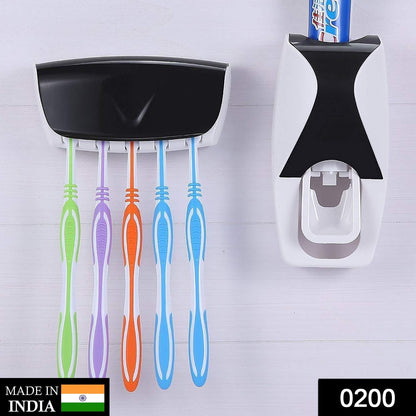 200 Toothpaste Dispenser & Tooth Brush with Toothbrush JK Trends