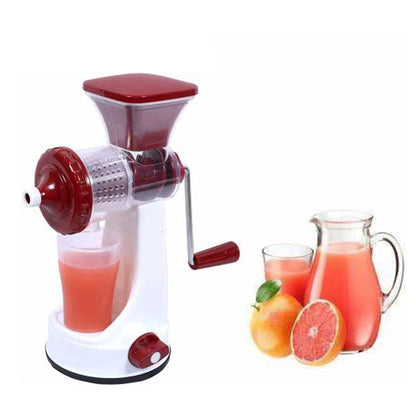 168 Manual Fruit Vegetable Juicer with Juice Cup and Waste Collector JK Trends