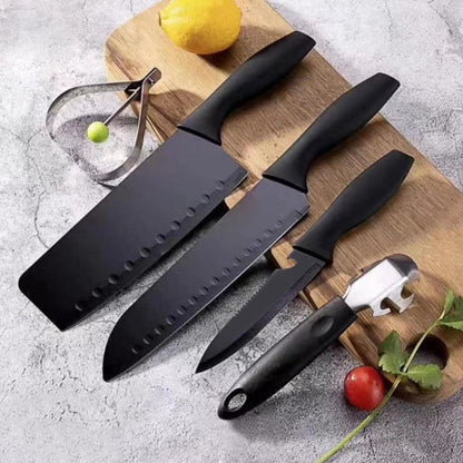 5910 5-Piece Forged Kitchen Chef Cutlery Stainless Steel Knife Set, Chopping Knife, Chef Knife, Utility Knife, Butcher Knife (5pc) JK Trends