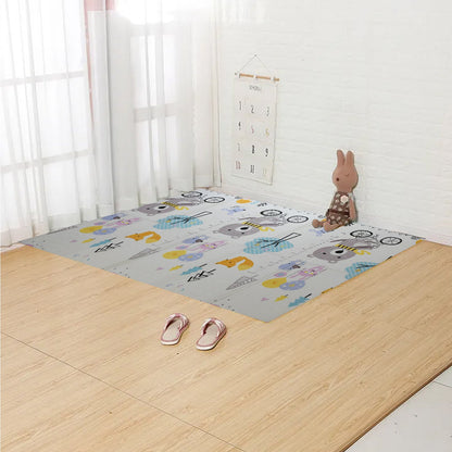 9149 Baby Play Mat, Foam Play mat for Play Mat Baby Floor Play Baby Crawling Mat Large Soft Thick Baby Mat, Water-Proof Reversible Toxic Free (197x176 cm)