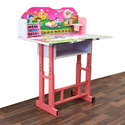 7901 Multifunction Portable Study Table for Kids Table Chair Set for Kids Study Table with Chair for Work office, home