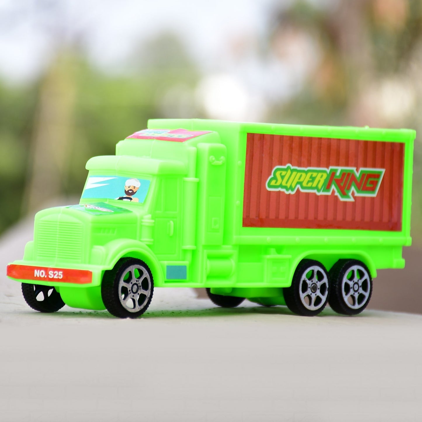 4467 Plastic Container Cargo Truck toy for kids DeoDap