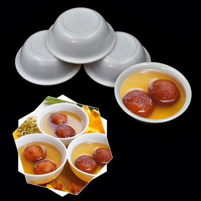 2738 5 Pc Pudding Set used as a cutlery set for serving food purposes and sweet dishes and all in all kinds of household and official places etc. DeoDap
