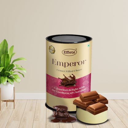 7831 Effete Center Filled Chocolate Emperor | Premium Chocolate | Cream Color Gift Pack. DeoDap