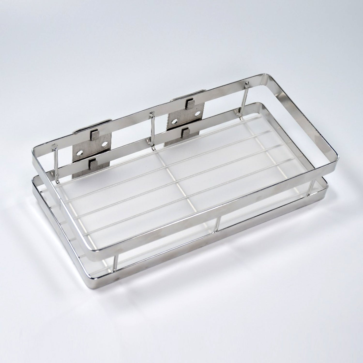 4922 25cm Metal Space Saving Multi-Purpose rack for Kitchen Storage Organizer Shelf Stand. deodap