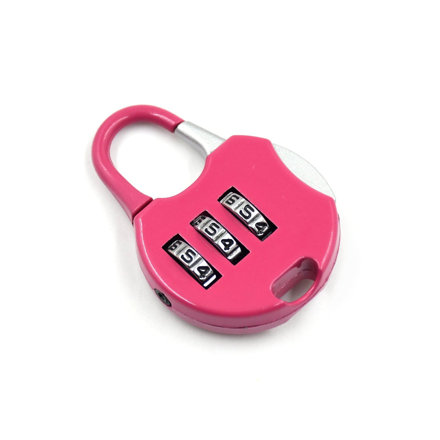 9003 3-Digit Travel Combination Lock of Zinc Alloy, Small Safe Combination Padlock Resettable Number Lock Small Colorful Code Locks for Lockers Suitcases Luggage With Safety Lanyard Spring Coil Wire Disc Brake Lock Reminder Cable