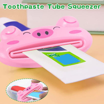 4876 Toothpaste Tube Squeezer, 3.5inch Animal Toothpaste Squeezer Tube Squeezer Toothpaste Clip for Extruding Toothpaste Facial Washing Milk Tomato Sauce and Other Tubular Items ( 1 pc ) JK Trends