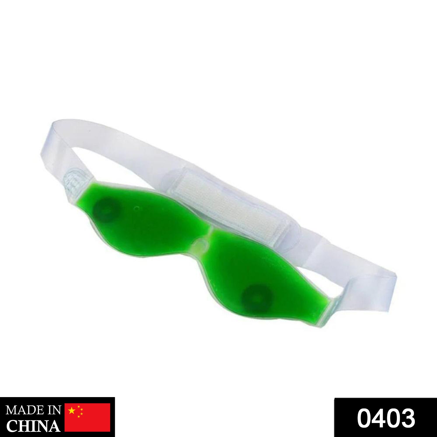 403 Cold Eye Mask with Stick-on Straps (Green) JK Trends