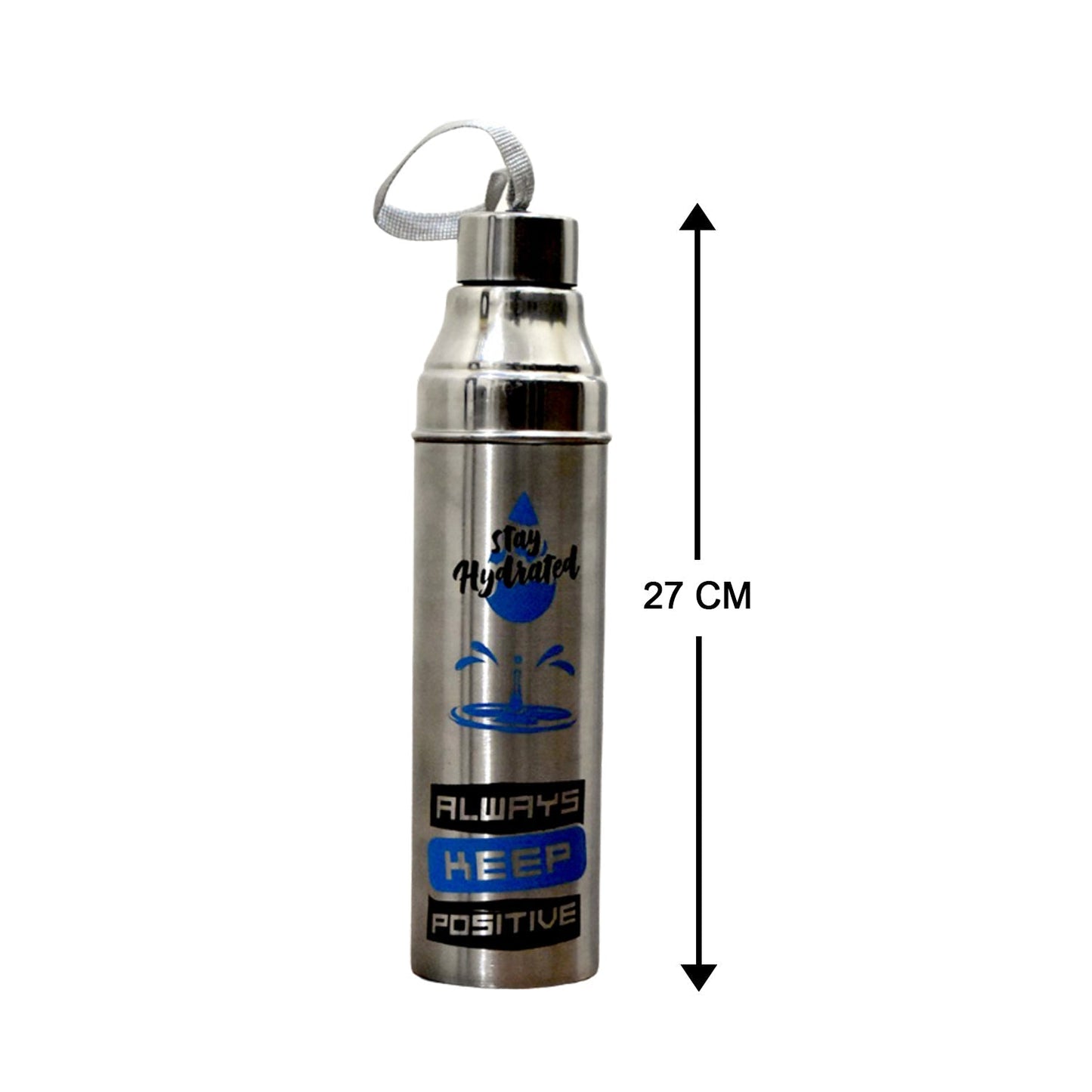 6193 Stainless steel Water bottle, 700ml, DeoDap