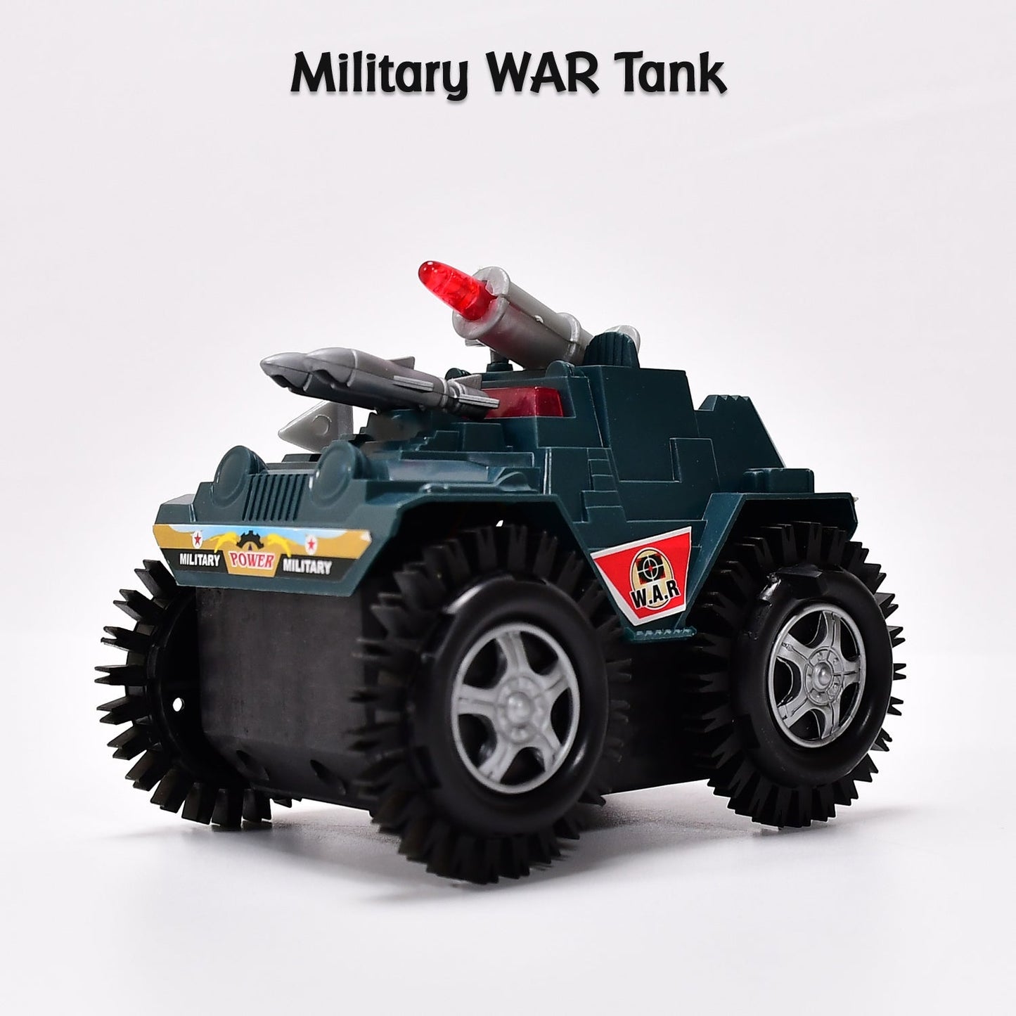 4455 Children's Joy Tumbling Tank Toy Car DeoDap