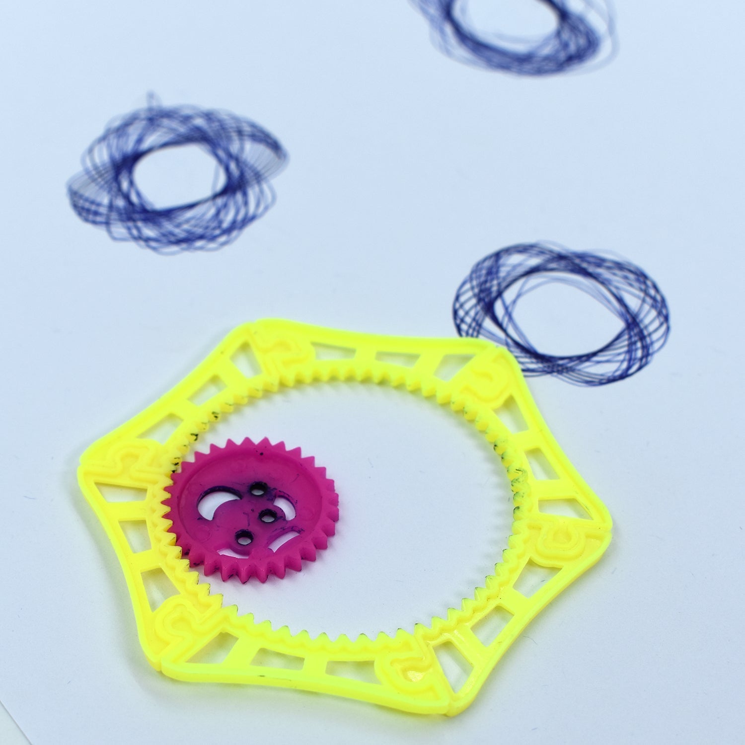 4416 Spirograph Geometric Ruler Drafting Tool Toy for Kids For Fun DeoDap