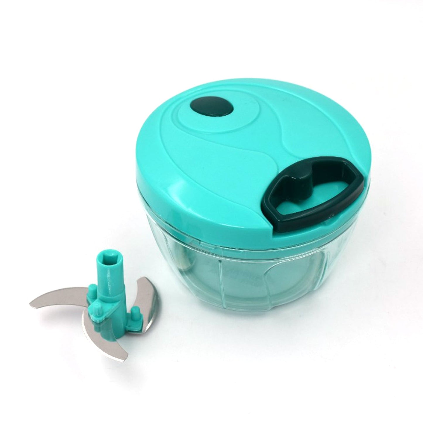 5959  Handy Mini Plastic Vegetable Chopper Cutter, Onion Chopper Vegetables for Kitchen Accessories with 3 Blades