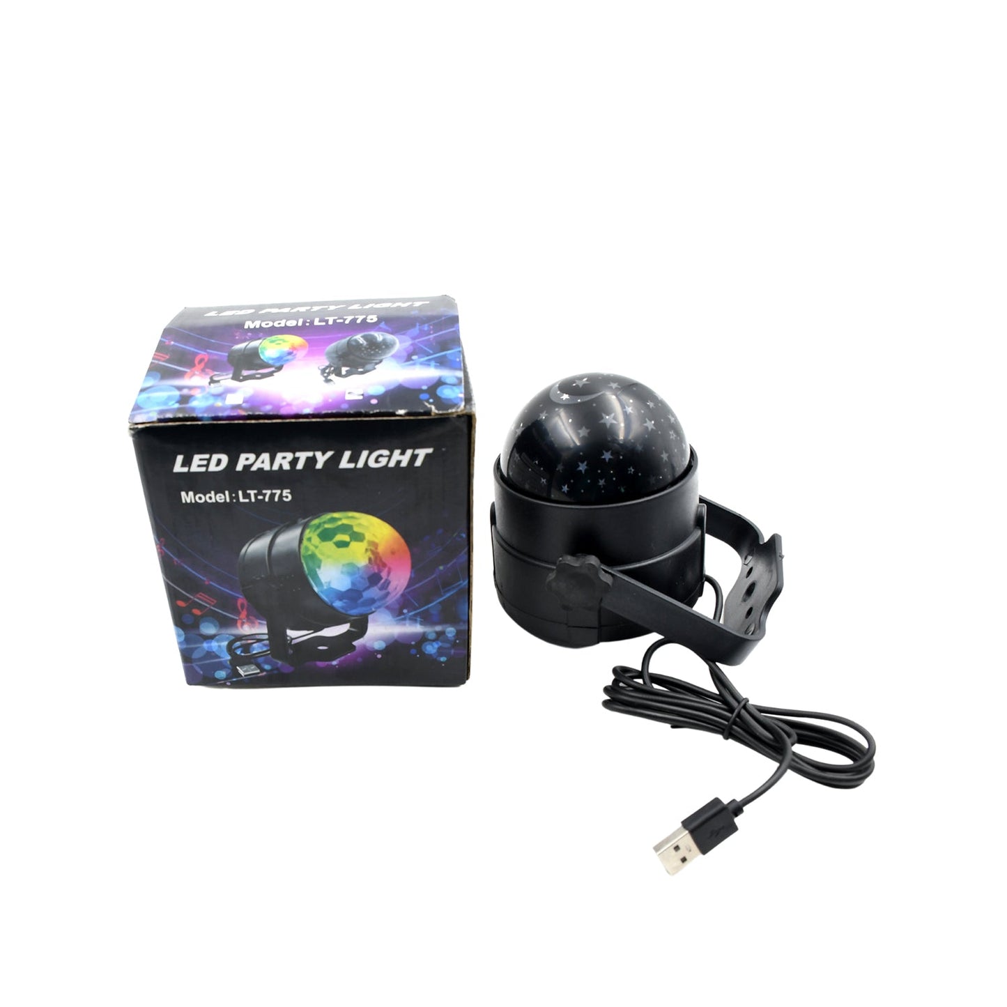 7549 DJ Light Party Disco Light for Home Party, Led Disco Ball Colors Pattern & Modes Dancing Light for Room Rotating Bulb Magic Lights for Diwali, Wedding Holiday Party, Party Gift Kids Birthday