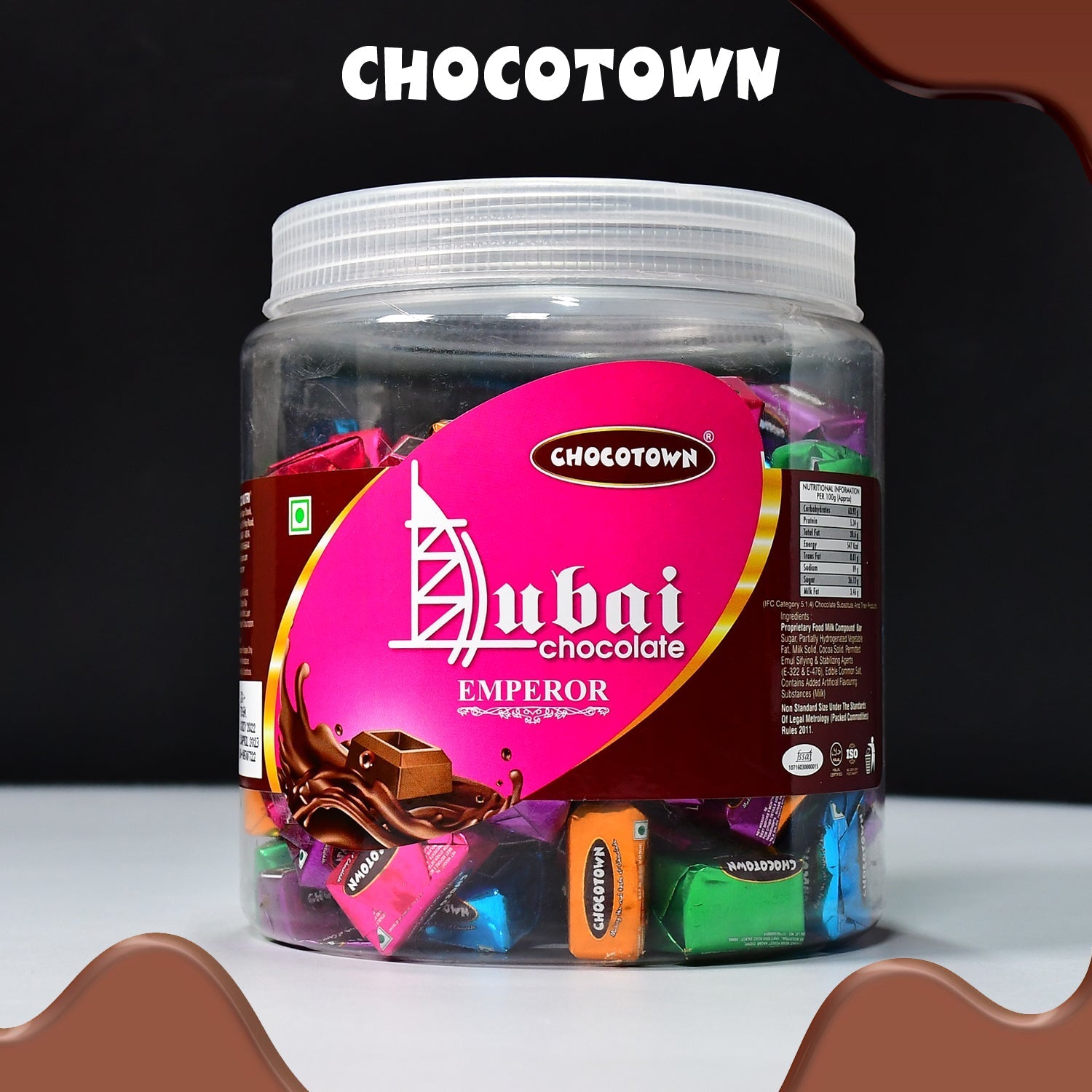 7828 Chocotown Dubai Chocolate Emperor (750 GM) DeoDap