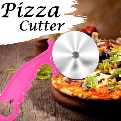 631 Stainless Steel Pizza Cutter/Pastry Cutter/Sandwiches Cutter DeoDap