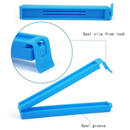 2704 4 Pc Food Sealing Clip used in all kinds of places including household and official, especially for sealing packed food and stuff. DeoDap