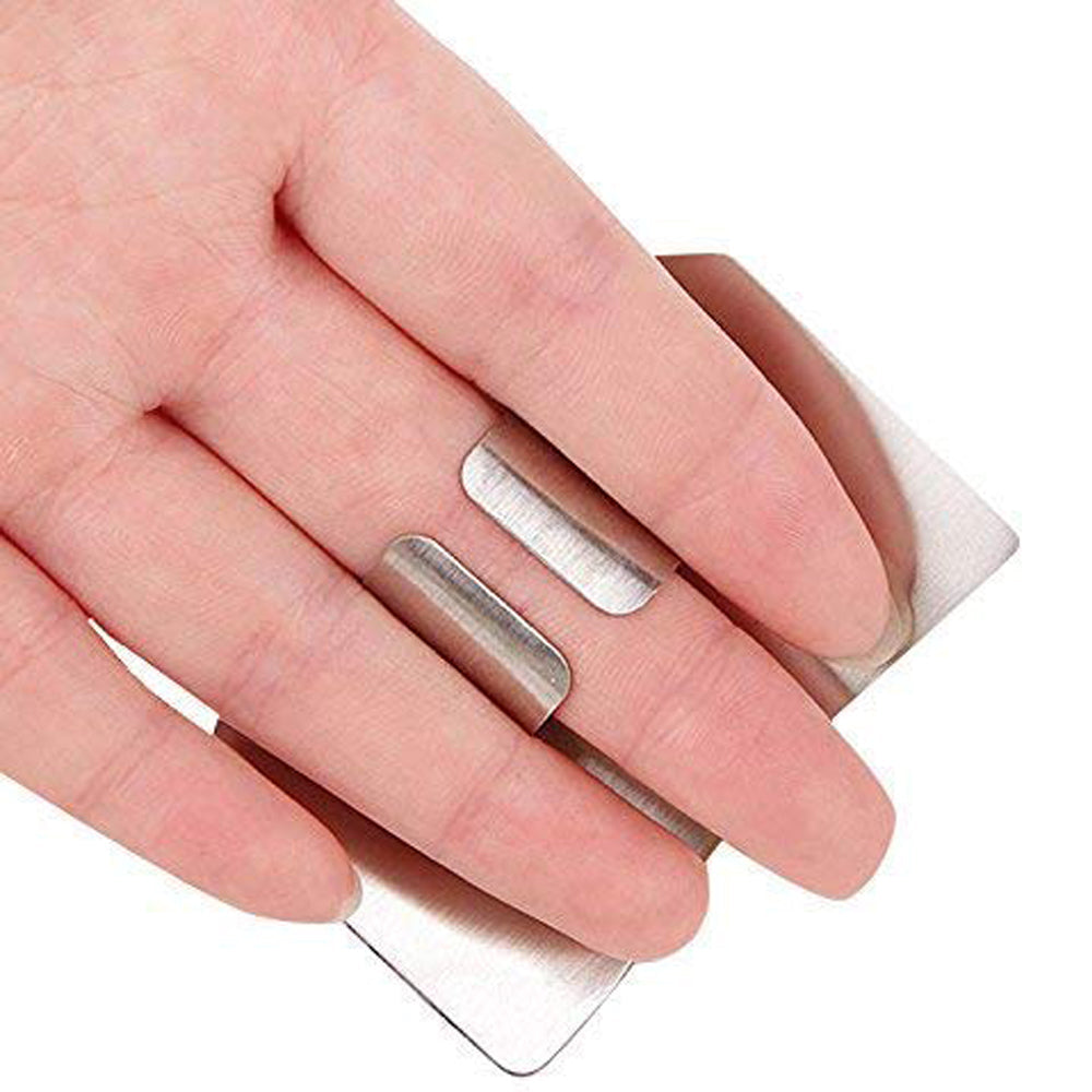 2265 Stainless Steel Finger Guard Cutting Protector DeoDap