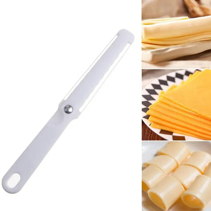 2494 Double side wire cheese slicer/cutter for thick and think slices for kitchen use. with plastic handle DeoDap