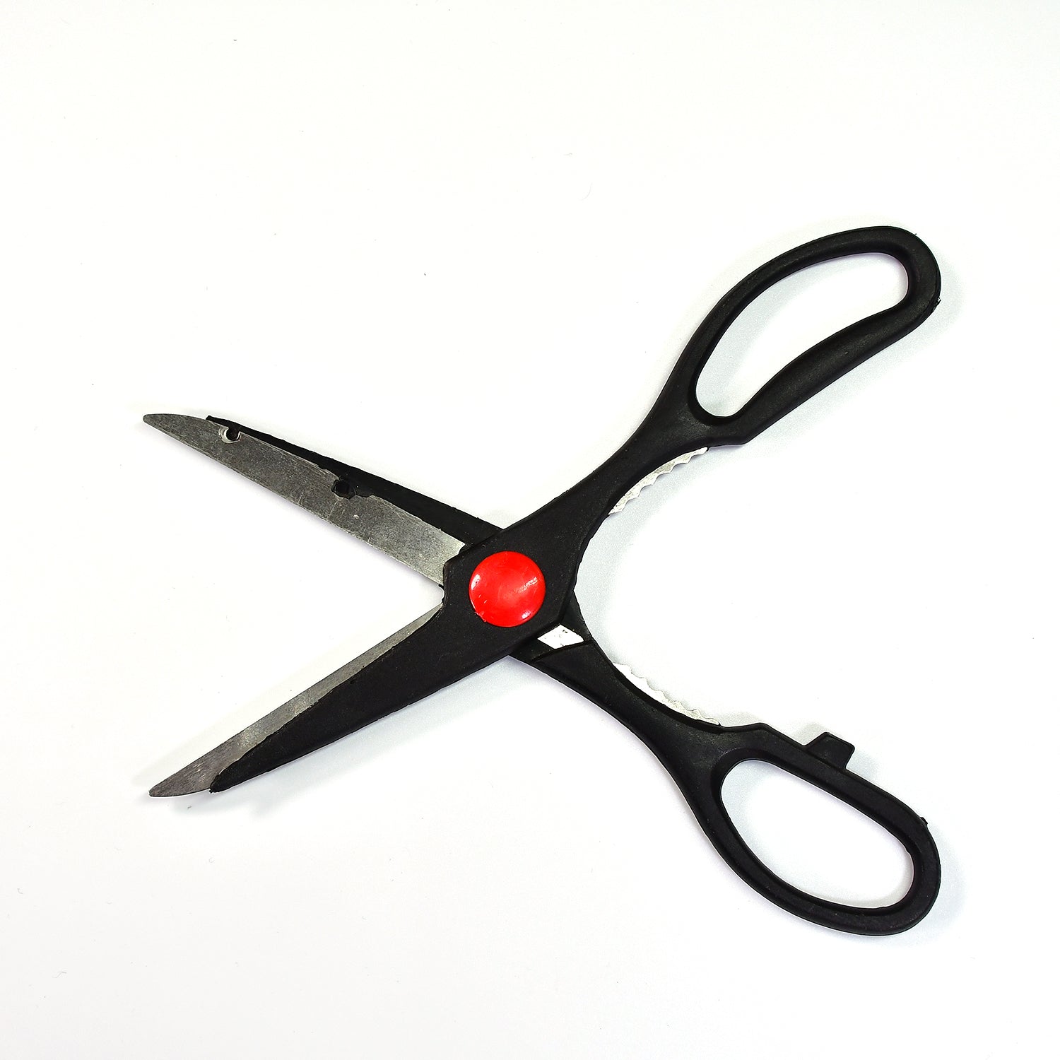 2997 8inch Stainless Steel Kitchen Scissor with Multipurpose Kitchen Household. DeoDap