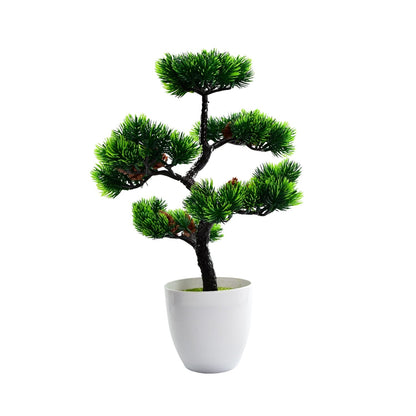 4937 Artificial Potted Plant with Round Pot DeoDap