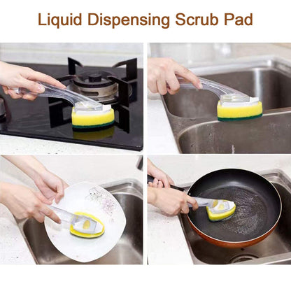7200 Liquid dispensing Scrub widely used for washing and cleaning utensils and all kitchen stuff to make them again clean and shiny. DeoDap