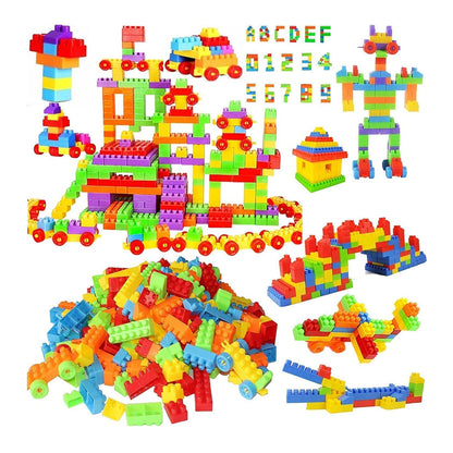 8077 60pc Building Blocks Early Learning Educational Toy for Kids DeoDap