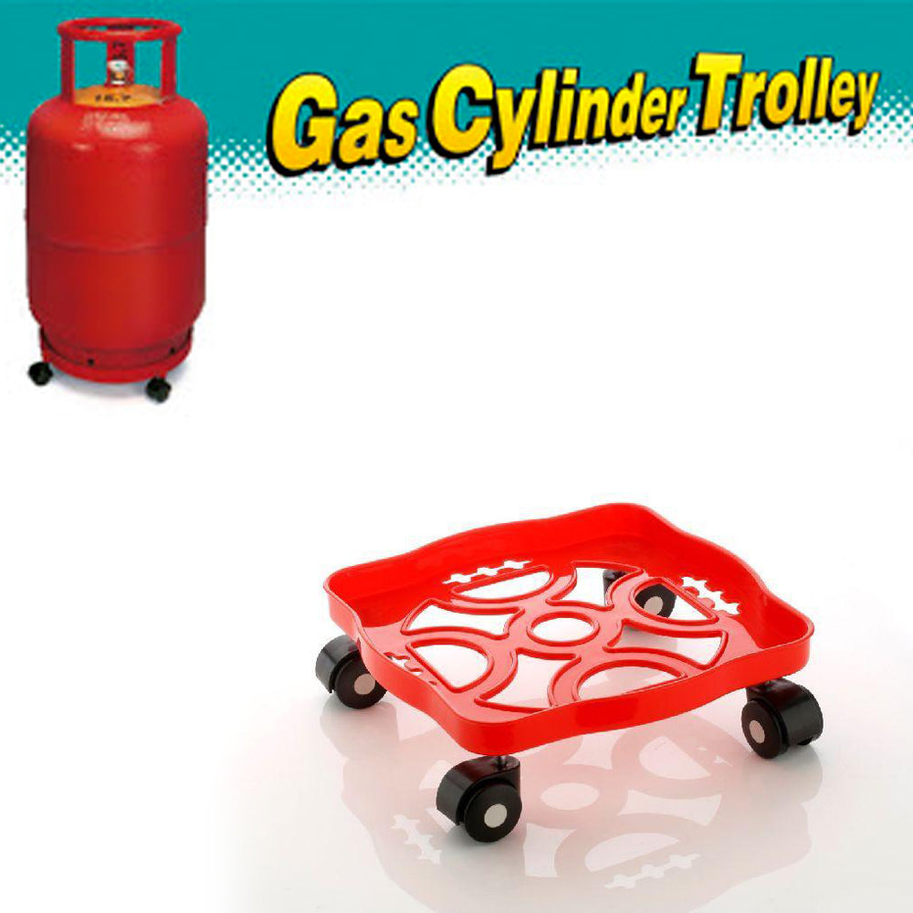 099 Square Plastic Gas Cylinder Trolley DeoDap