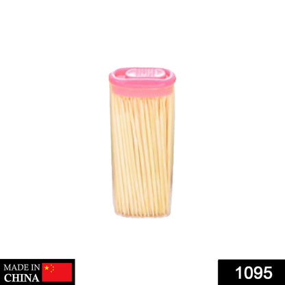 1095 Bamboo Toothpicks with Dispenser Boxq JK Trends