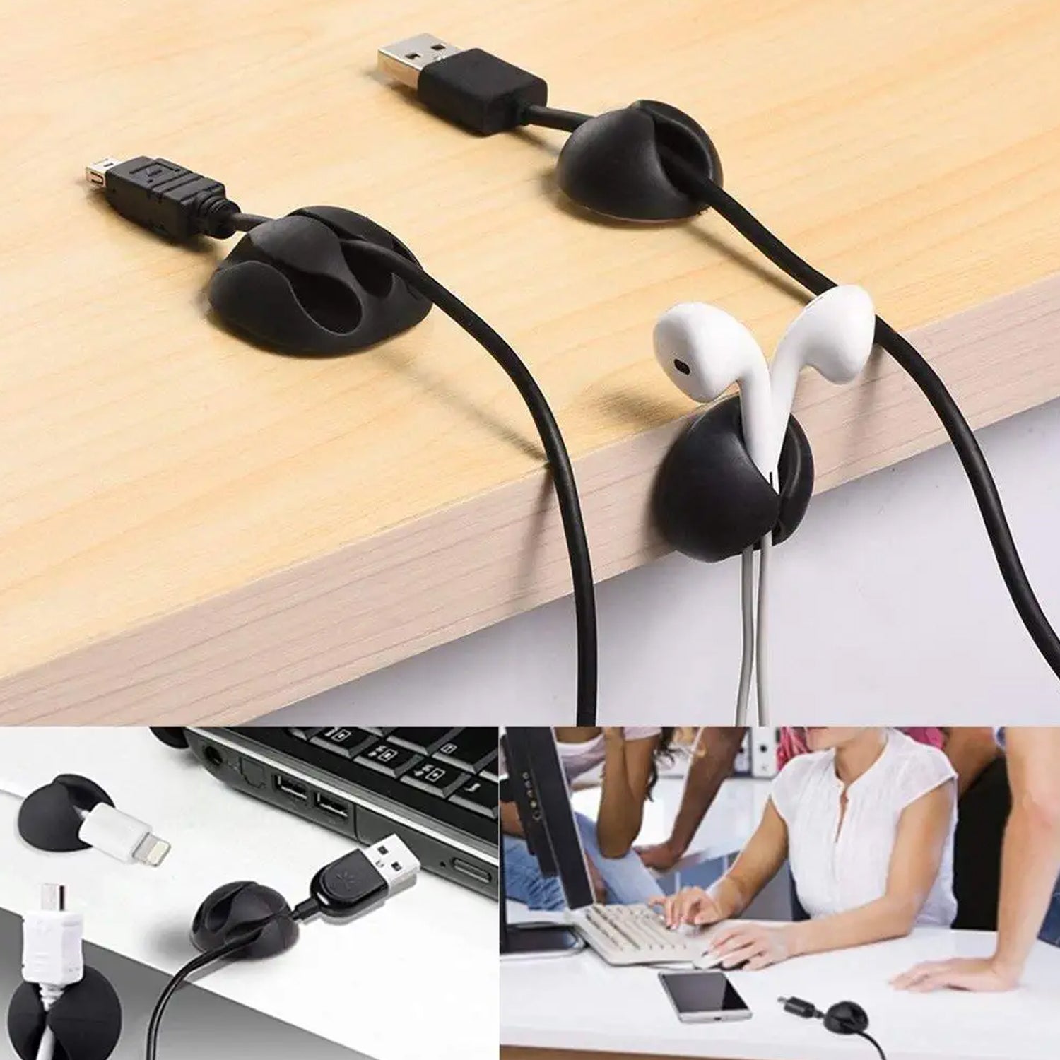 6298 10PCS CABLE HOLDER AND SUPPORTER FOR GIVING SUPPORT AND STANCE TO ALL KIND OF CABLES. DeoDap
