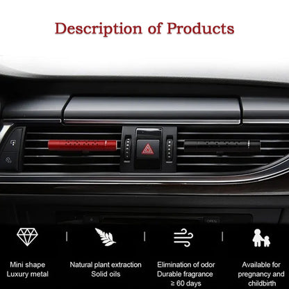 6591 Car Air Perfume For AC Vent - New Long Lasting And Sweet Fragrances with Rotating Flow Control - Magnetic, Ocean, Lavender, Cologne, Lemon - Interior Accessories For Car