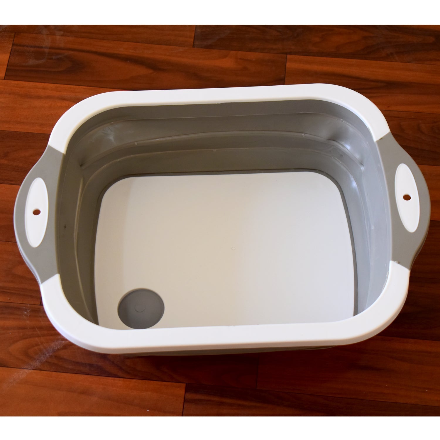 0098A Collapsible Cutting Board with Dish Tub Basket DeoDap
