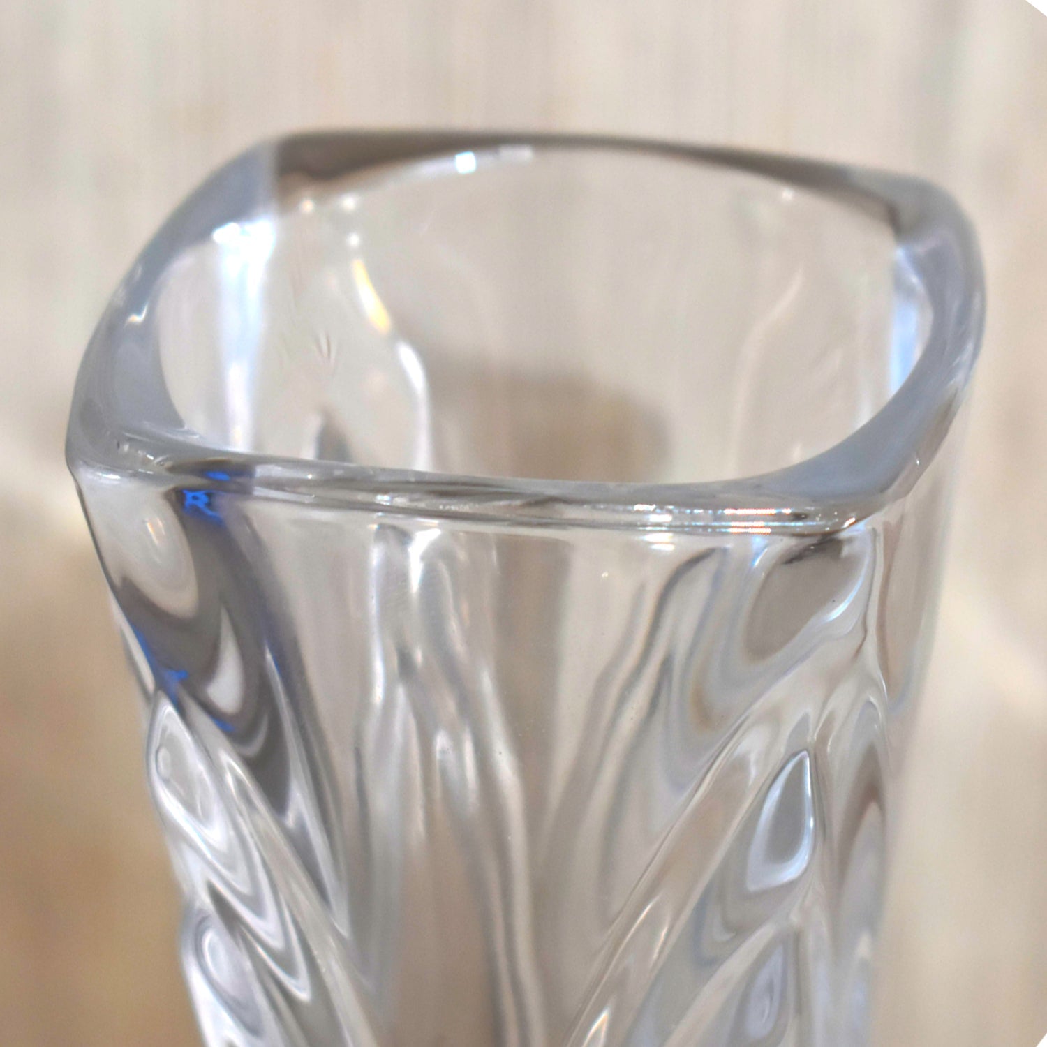 1851 Glass Flower Pot, Crystal Clear Vase for Living DeoDap