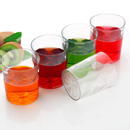 2340 Multi Purpose Unbreakable Drinking Glass (Set of 6 Pieces) (300ml) JK Trends