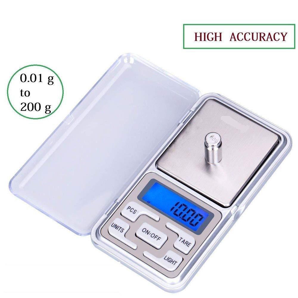 643 Multipurpose (MH-200) LCD Screen Digital Electronic Portable Mini Pocket Scale(Weighing Scale), 200g JK Trends