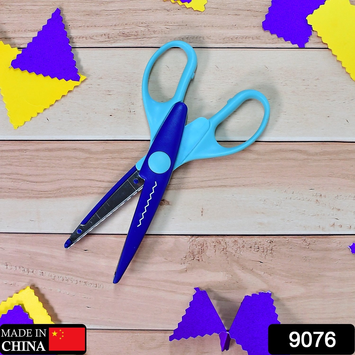 9076 Fabulous Designer Decorative Zigzag Scissors for Border Edge Cutting DeoDap