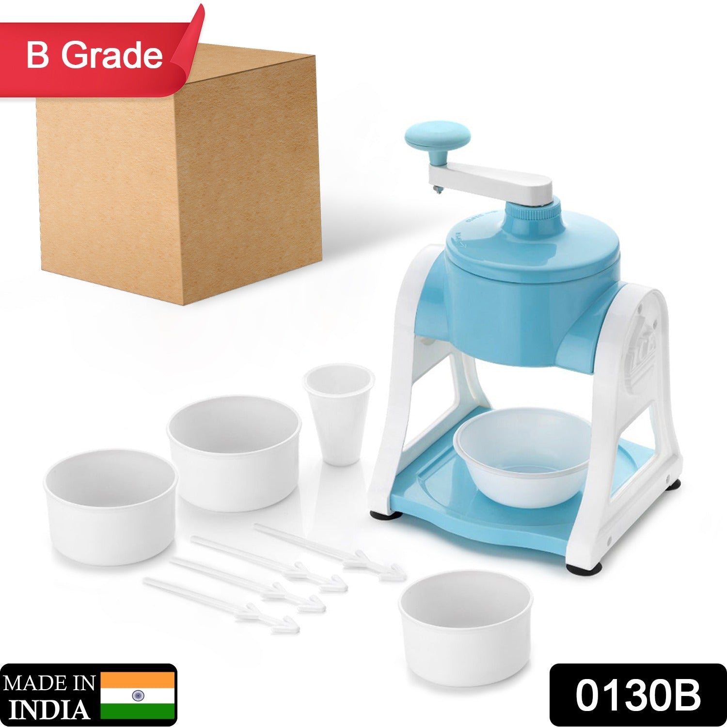 0130B  BLUE GOLA MAKER USED FOR MAKING GOLA’S IN SUMMERS AT VARIOUS KINDS OF PLACES AND ALL ( B Grade) JK Trends