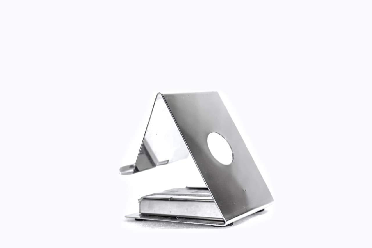 622 Mobile Phone Metal Stand (Silver) DeoDap