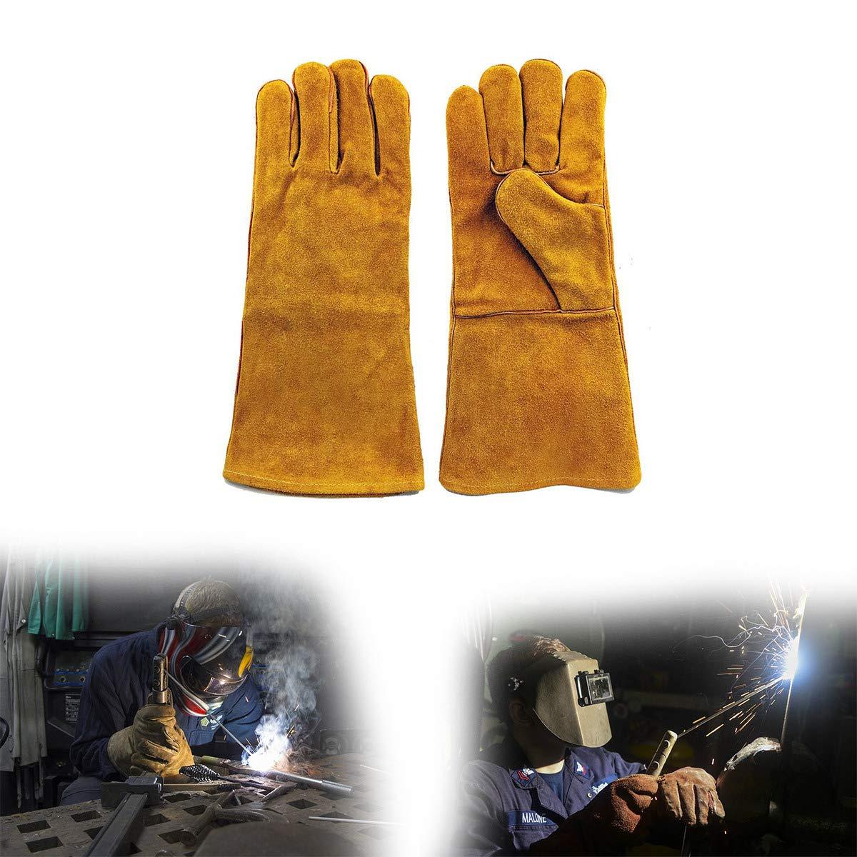 716 Protective Durable Heat Resistant Welding Gloves JK Trends
