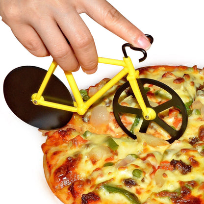 649 stainless steel Bicycle shape Pizza cutter JK Trends