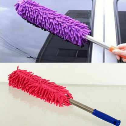 707 Multipurpose Microfiber Cleaning Duster With Extendable Telescopic Wall Hanging Handle DeoDap