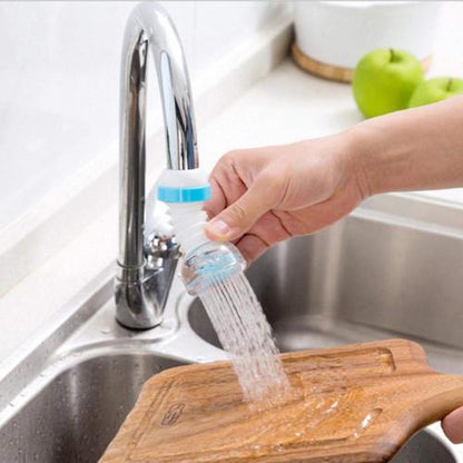 224 Faucet Anti-Splash Expandable Head Nozzle Bathroom Tap Adjustable Splash Sprinkler Head Sprinkler Water Saving Device Faucet Regulator (Multi Color) JK Trends