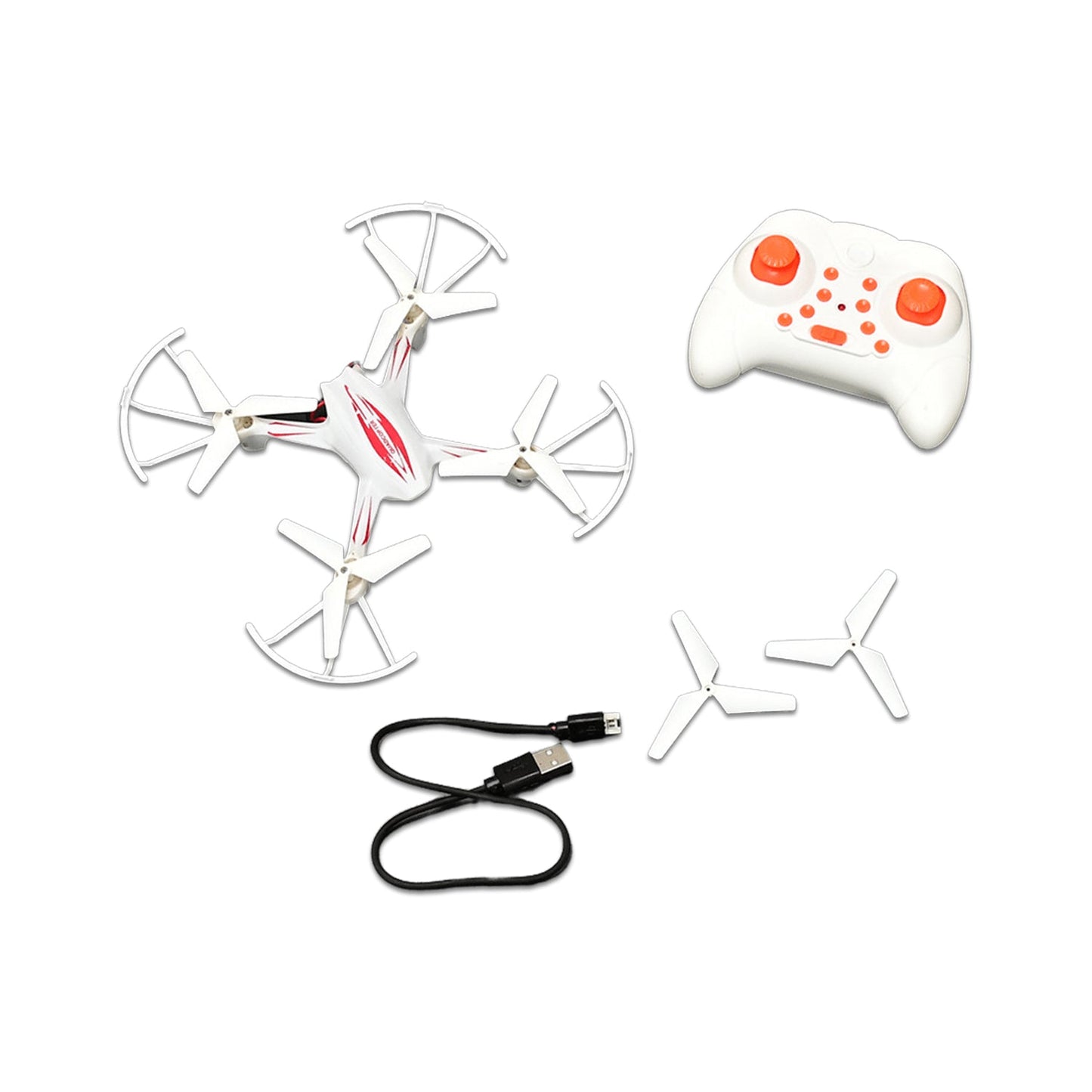 4458 HX-750 Remote Controlled Drone with Unbreakable Blades for Kids (Without Camera) DeoDap