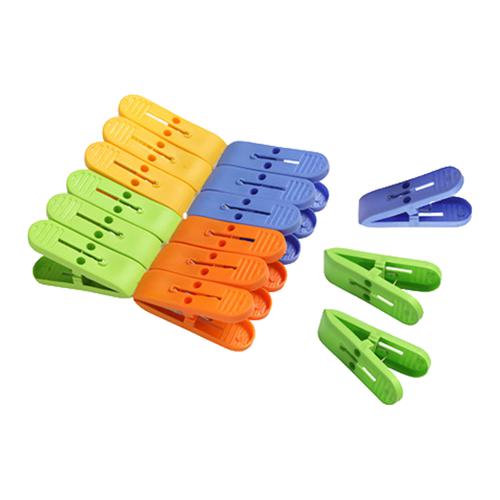 1365 Plastic Cloth Clips for cloth Dying cloth clips (multicolour) DeoDap