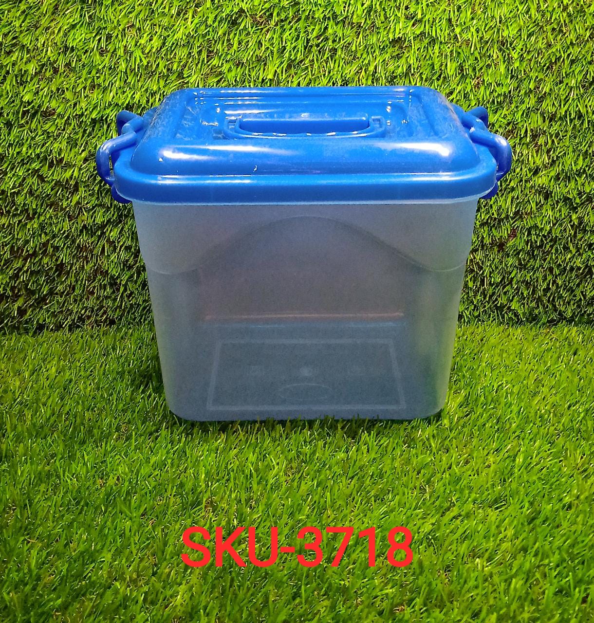3718 Plastic Storage Container with Lid - 5.5kg DeoDap