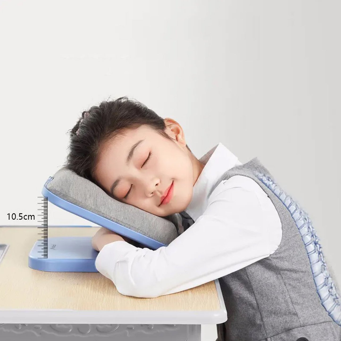 1159 Soft Nap Doughnut Pillow |  Foldable  Kids Head Desk Pillow | Slow Rebound Desk Nap Pillow Easy to Carry for Office, School, Library, Outdoor