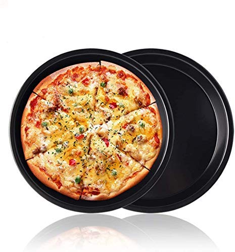 2208 Steel Non-Stick Round Plate Cake Pizza Tray Baking Mould JK Trends