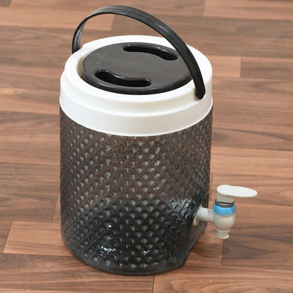 5984 DIAMOND CUT DESIGN PLASTIC WATER JUG TO CARRYING WATER AND OTHER BEVERAGES (4500ML)